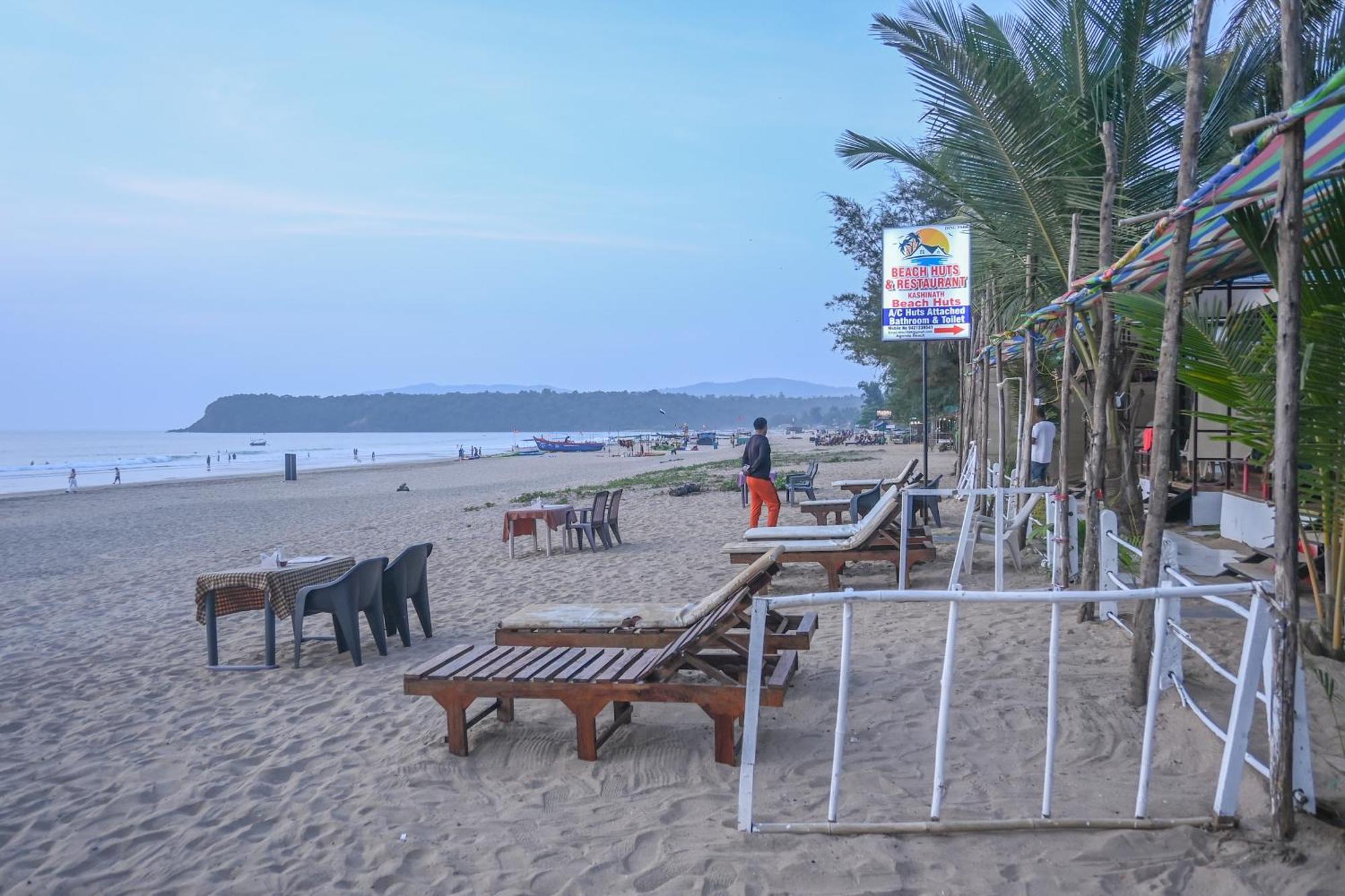 Kashinath Beach Huts 아곤다 외부 사진
