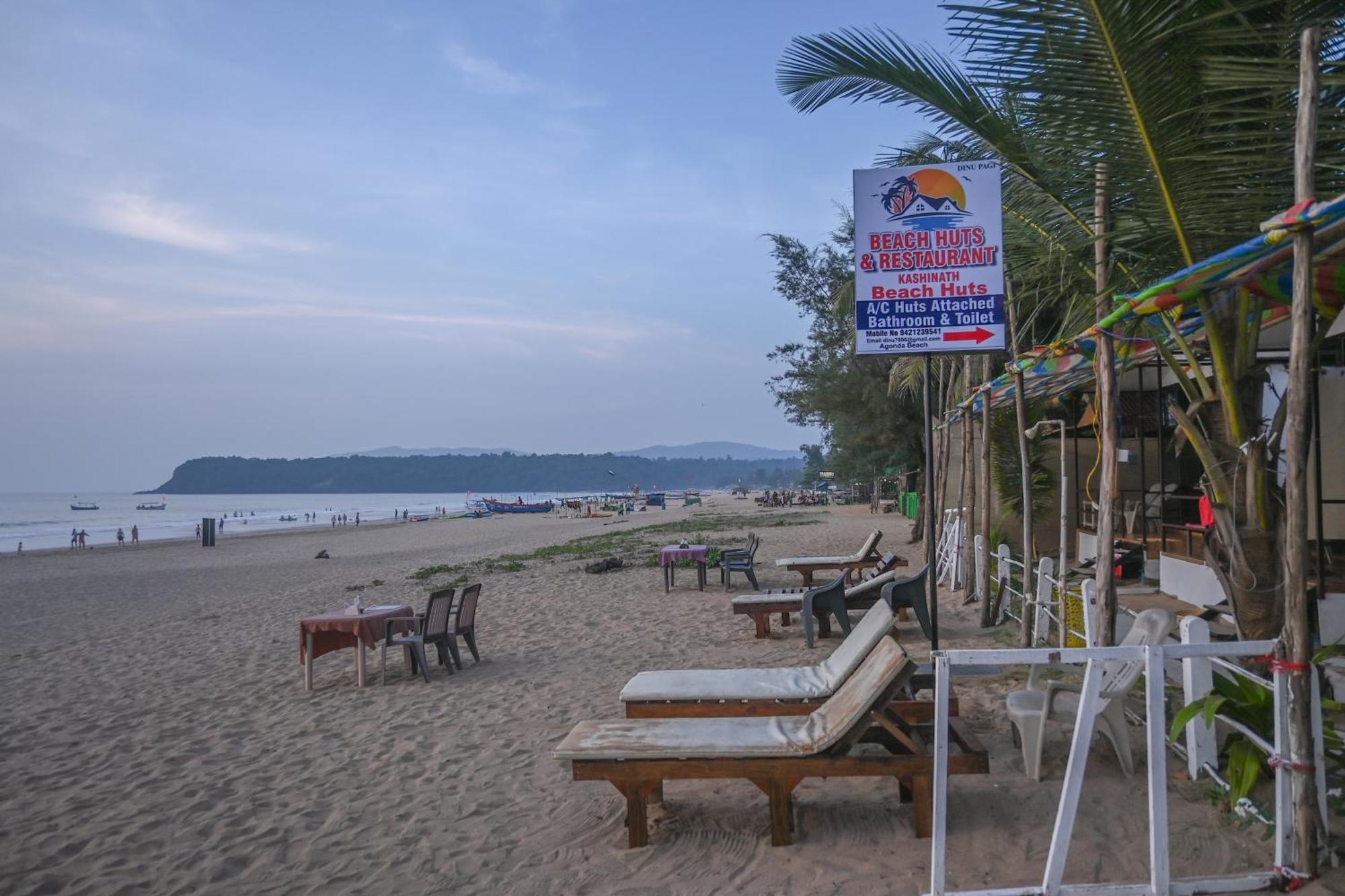 Kashinath Beach Huts 아곤다 외부 사진